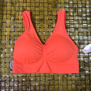 Seamless Full Coverage Padded Sports Bra